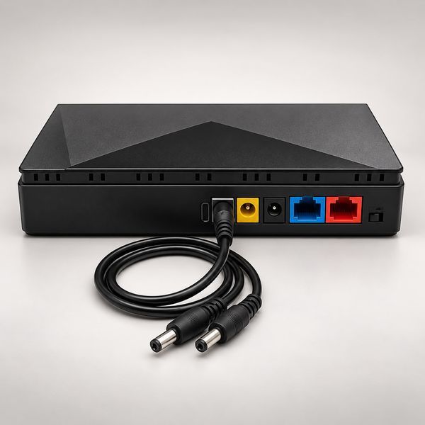 Міні-UPS Andowl Q-UP900X1 10000 мА&middot;год, ДБЖ для роутера, модему та оптики 12В/9В/5В, безперебійне живлення з USB 2809261 фото