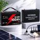 Комплект резервного живлення 1 кВт + 1.28 кВт&middot;год, інвертор Daxtromn AOH-1KW 12В + акумулятор Idzlldi LiFePO4 12В 100Ah, UPS для дому, квартири, офісу, кабелі в комплекті 2302266 фото 5