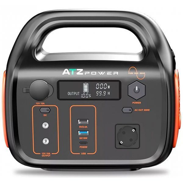 300/600 Вт потужна електростанція ATZ Power ATZ повербанк  для дому, квартири, для роботи 312242 фото