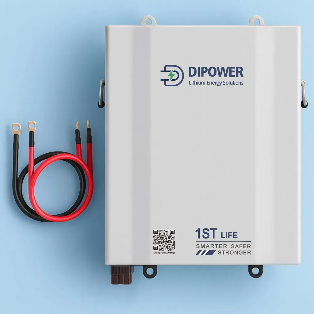 Купити 48V 120Ah Акумулятор Dipower Wall Mounted 5,76 кВт, з BMS для ...