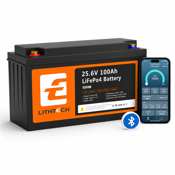 Комплект Daxtromn 4.2 кВт + LiFePO₄ акумулятор Lithtech 24В 100Ah (2,56 кВт&middot;год) з Bluetooth, UPS, MPPT 80A для резервного живлення + кабелі в подарунок 3007261 фото
