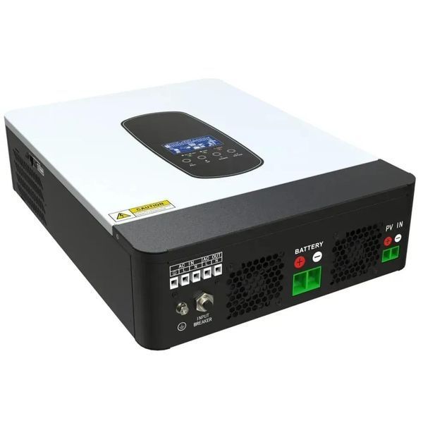 Комплект Daxtromn 4.2 кВт + LiFePO₄ акумулятор Lithtech 24В 100Ah (2,56 кВт&middot;год) з Bluetooth, UPS, MPPT 80A для резервного живлення + кабелі в подарунок 3007261 фото