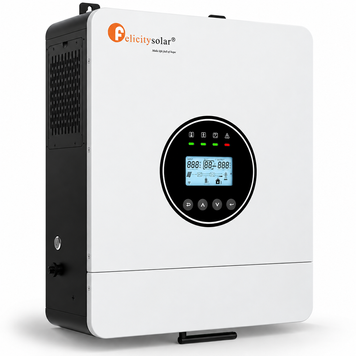 Гибридный инвертор Felicity Solar IVEM6048-II 6000 Вт 48В, MPPT 120А, Wi-Fi, подмешивание, ИБП, чистая синусоида 810261 фото