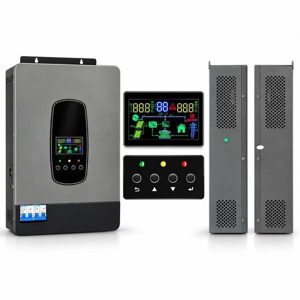 Комплект резервного питания DATOUBOSS 6,2 кВт 48В + LiFePO4 Haisic 48V 100Ah 4,8 кВт&middot;ч, MPPT 120A 3107262 фото