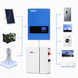6.2 кВт Anenji Wi-Fi + DAH Solar LiFePO₄ 51.2V 100Ah (5.12 кВт&middot;год) &mdash; комплект резервного живлення, гібридний інвертор, UPS, для будинку, квартири, сонячних панелей і генератора 3107262 фото 2