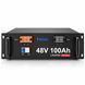 Комплект резервного питания DATOUBOSS 6,2 кВт 48В + LiFePO4 Haisic 48V 100Ah 4,8 кВт&middot;ч, MPPT 120A 3107262 фото 5