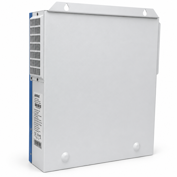 4.2 кВт комплект резервного живлення Anenji Wi-Fi + 2&times; LiFePO₄ Dipower 12V 100Ah (2.56 кВт&middot;год), 24В + кабелі в подарунок 3107263 фото