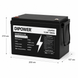 4.2 кВт комплект резервного живлення Anenji Wi-Fi + 2&times; LiFePO₄ Dipower 12V 100Ah (2.56 кВт&middot;год), 24В + кабелі в подарунок 3107263 фото 9